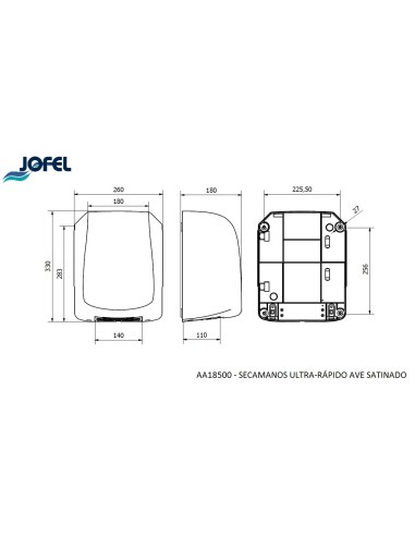 SECAMANOS ALTO RENDIMIENTO AVE SATINADO AA18500