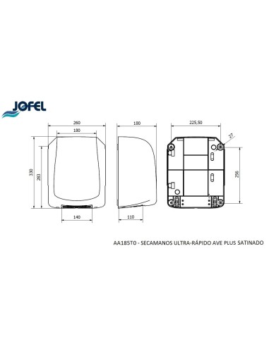 SECAMANOS ALTO RENDIMIENTO AVE PLUS SATINADO AA185T0