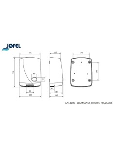 SECAMANOS FUTURA PULSADOR AA13000 2