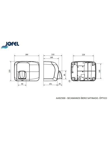 SECAMANOS ÍBERO SATINADO ÓPTICO AA92500