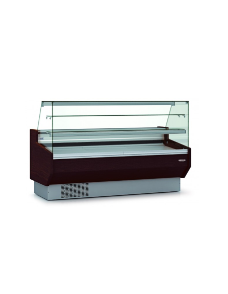 VITRINA EXPOSITORA PASTELERA CRISTAL RECTO 1525x800x1235mm VEP-9-25-RR