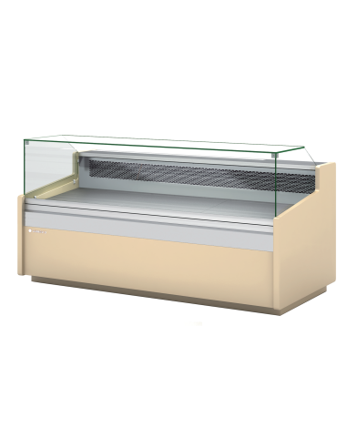 VITRINA EXPOSITORA MODULAR CON RESERVA 2025x800x1235mm VE-9-25-RCB