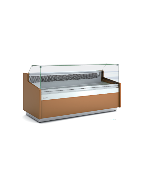 VITRINA EXPOSITORA MODULAR CON RESERVA 1305x800x1235mm VE-9-13-RCB-TF