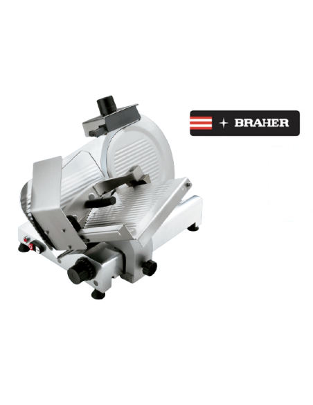 Cortadora de Fiambre 320 mm Modelo USA Gran Capacidad BRAHER
