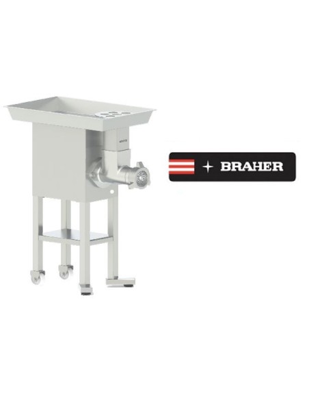 Picadora de carne 100 mm Trifásica BRAHER TMP-32