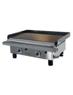 PLANCHA GAS VITROGAZ 640X500X290 MM 2 GRIFOS