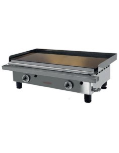 PLANCHA GAS VITROGAZ 840X500X290 MM 2 GRIFOS