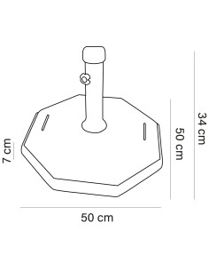 BASE PARASOL TH30 CEMENTO PINTADO 2