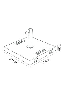 BASE PARASOL MV50N CEMENTO PINTADO 2
