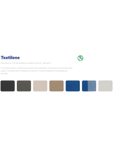 PARASOL "AQUATEX" Ø 2 m 833