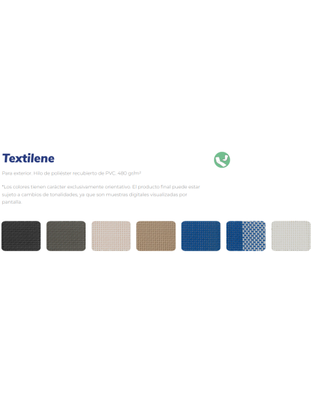 PARASOL "AQUATEX" Ø 2 m 833