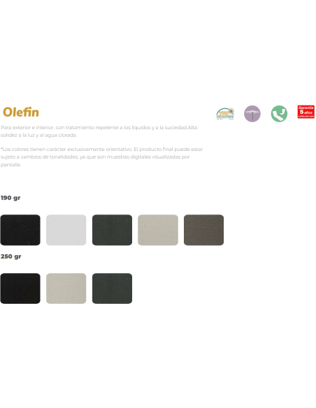 PARASOL "URBAN" 1,55x1,55 m CU815