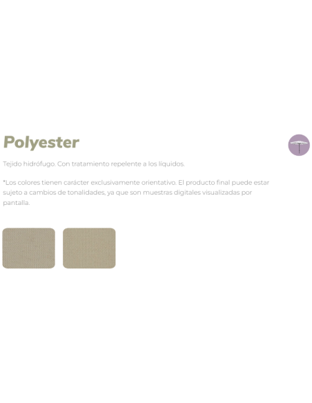 PARASOL "GIANT" 4x4 m 864