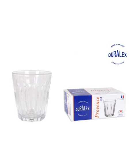 SET 6 VASOS TRANSP. 9cl PROVENCE (72 UDS)