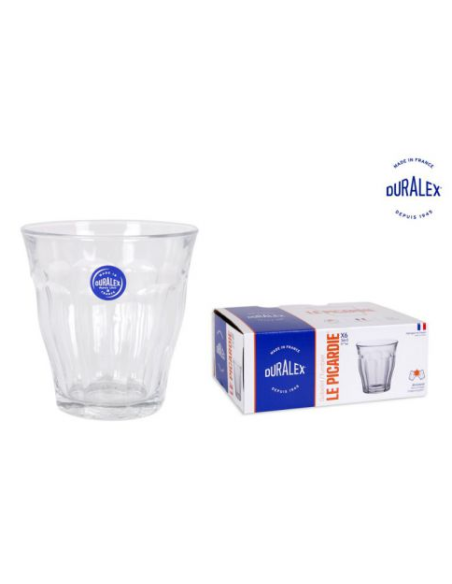 SET 6 VASOS TRANSPARENTE 16cl PICARDIE (72 UDS)