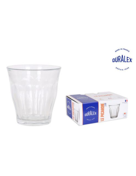 SET 6 VASOS TRANSPARENTE 20cl PICARDIE (72 UDS)