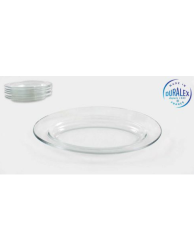 FUENTE OVAL TRANSP. 26cm LYS (36 UDS)