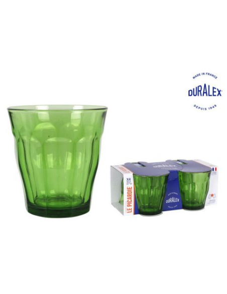 SP SET 4 VASO 31cl VERDE PICARDIE (48 UDS)