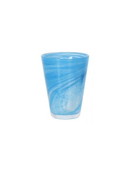VASO REFRESCO SIRTAKY AZUL 31cl 9.2x12.5cm (12 UDS)