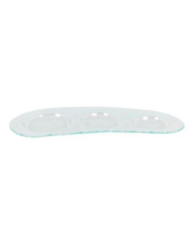 PLATO 3 COMPARTIMENTOS BAECULA 37x14x1.5cm4mm (6 UDS)