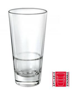VASO APILABLE HB 420cc CONIC (6 UDS)
