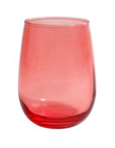 VASO 490cc ROJO DUCALE (6 UDS)