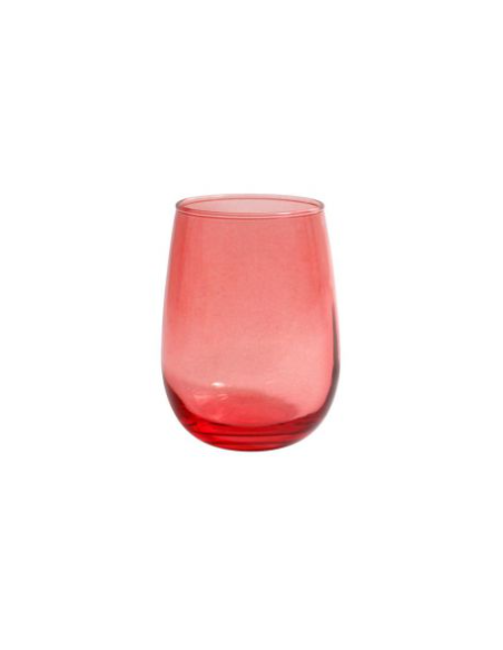 VASO 490cc ROJO DUCALE (6 UDS)