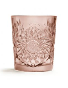VASO HOBSTAR ROSA 35cl 8.9x10.6cm (6 UDS)