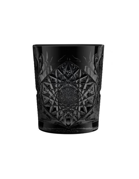 VASO HOBSTAR NEGRO 35.5cl 8.9x10cm (12 UDS)
