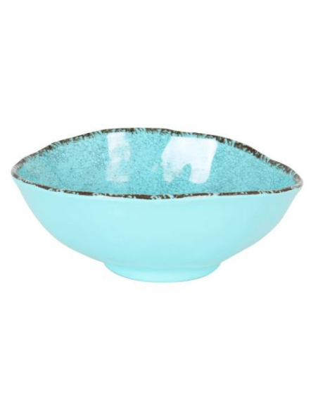 24 ENSALADERA AZUL GUAYABA 24x20.x95cm (6 UDS)