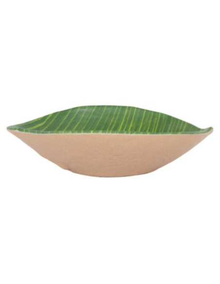 144 BOWL HOJA MUSACEA 15x11x4cm (24 UDS)