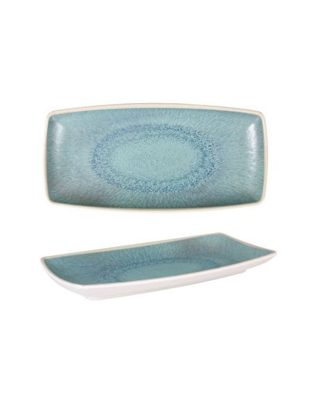 48 BANDEJA RECT.AXARQUIA CELESTE 29.5x14.5x3cm (12 UDS)