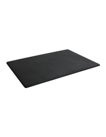 BANDEJA RECT AFRICA NEGRO 42x30x0.7cm (4 UDS)