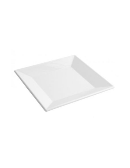 PLATO POSTRE MING 20.5x20.5x2.4cm (12 UDS)