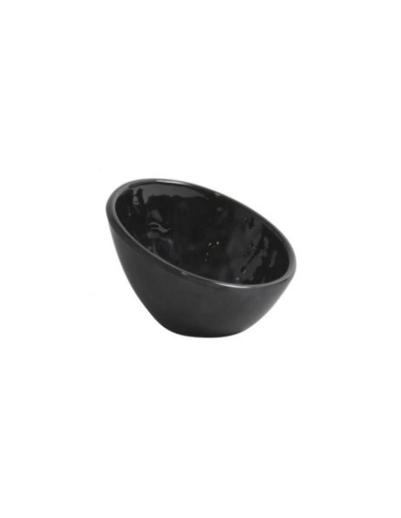 BOWL OVAL MAMBA NEGRO 10.6x10.2x6.8cm (48 UDS)