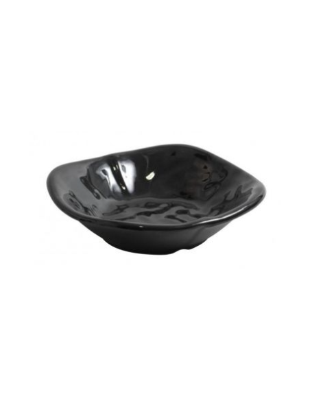 BOWL CUADRADO MAMBA NEGRO 12.7x12.7x3.2cm (48 UDS)