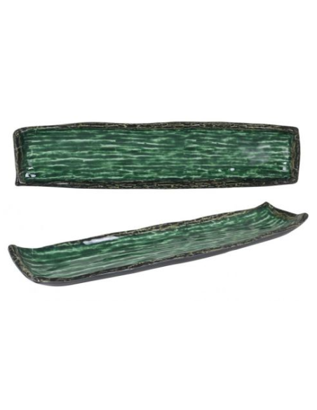 12 BANDEJA RECTANGULAR ISORA 49x11x4cm (6 UDS)