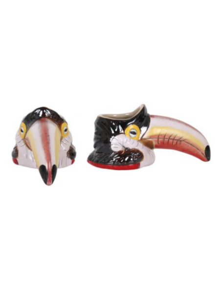 24 TIKI TUCAN 18x9cm / 28cl (4 UDS)