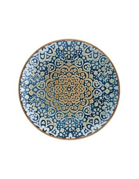 PLATO POSTRE GOURMET ALHAMBRA 21x2.2cm (12 UDS)