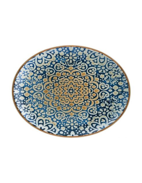 BANDEJA OVAL ALHAMBRA 31x24x2.5cm (6 UDS)
