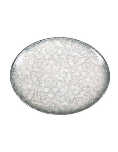 BANDEJA OVAL TEQUENDAMA 31x24x2.5cm (6 UDS)