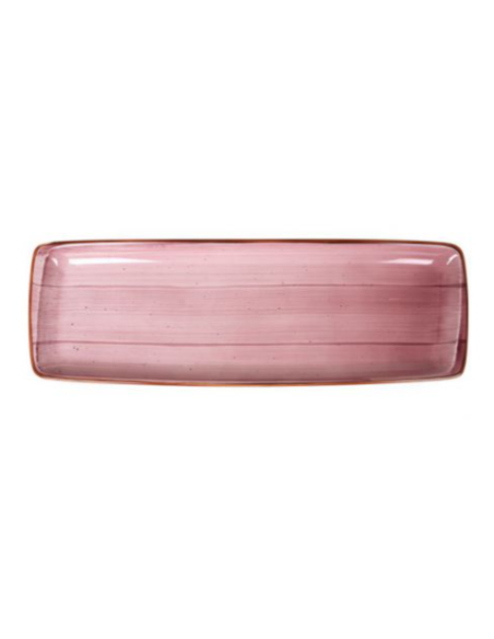 BANDEJA RECTANGULAR MOOVE PURPLE 48x15cm (6 UDS)