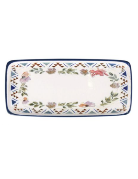 BANDEJA RECTANGULAR MOOVE SPRING 34x15cm (12 UDS)