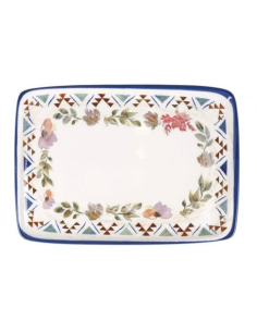 BANDEJA RECTANGULAR MOOVE SPRING 36x25cm (6 UDS)