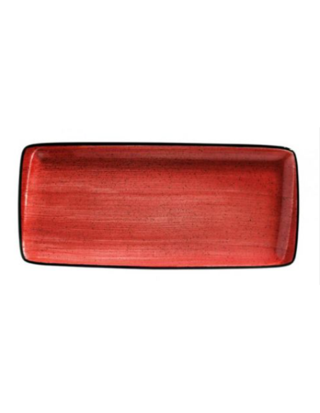 BANDEJA RECTANGULAR 34 X 15 CM PASSION MOOVE R (12 UDS)