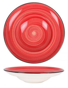 PLATO PASTA PASSION RED 30cm (6 UDS)
