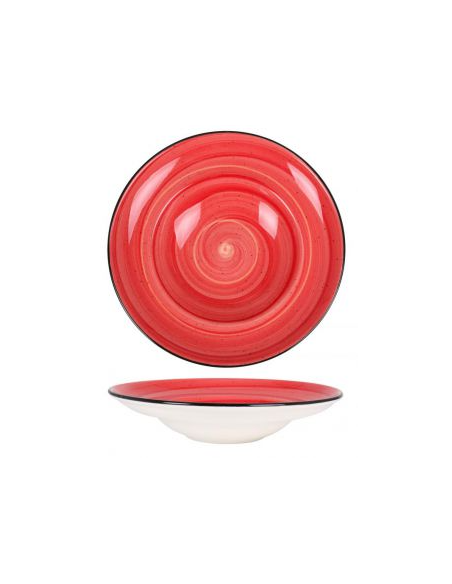 PLATO PASTA PASSION RED 30cm (6 UDS)