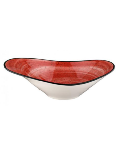 BOWL OVAL 27X18CM PASSION RED (6 UDS)