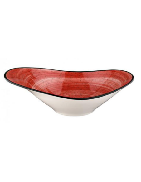 BOWL OVAL 27X18CM PASSION RED (6 UDS)