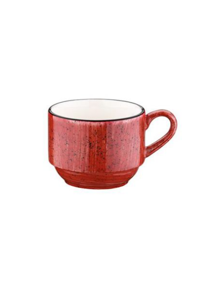 TAZA CAFE 9CL PASSION GOURMET RED (6 UDS)